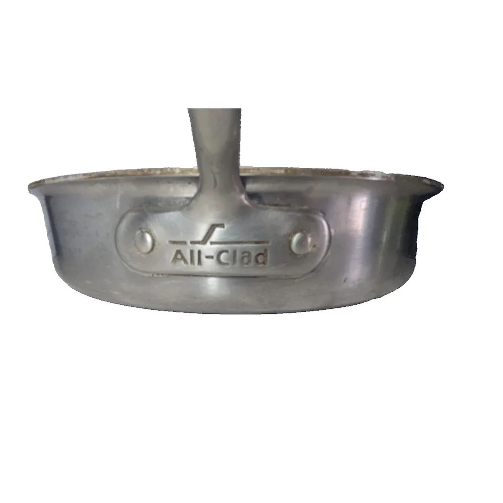 All-Clad 10 1/2-inch Stainless Steel Frying Pan/Skillet 2 Handles No Lid prelove